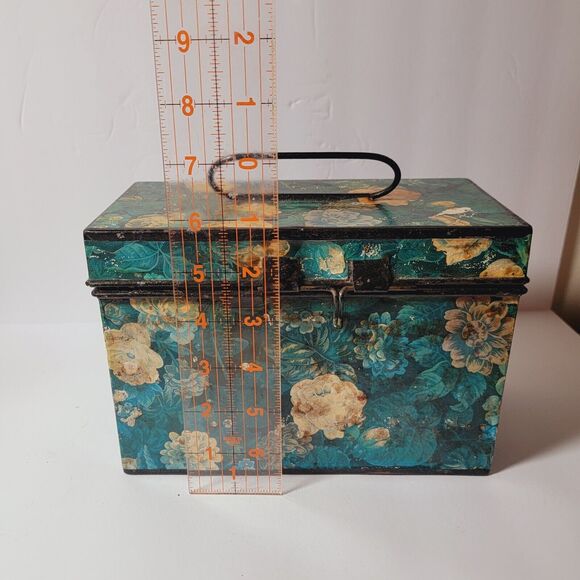 Antique Tabloid First Aid Decoupaged Box Burroughs Wellcome & Co London England - Picture 8 of 11